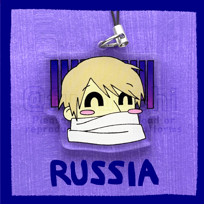 Russia - Hetalia Phone charm series [APH]