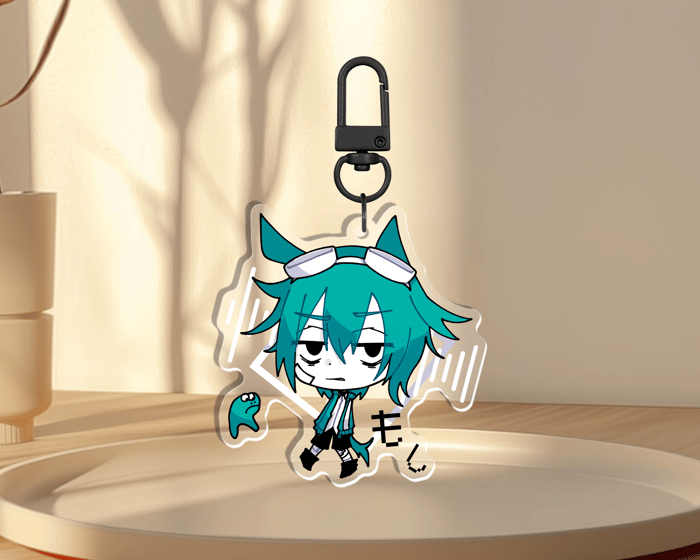 CYANOTYPE - Acrylic Keychain