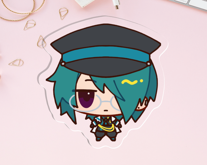 FIS - Acrylic Pin