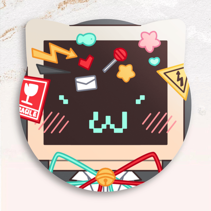 ELIZA SD - Cat Can Badge