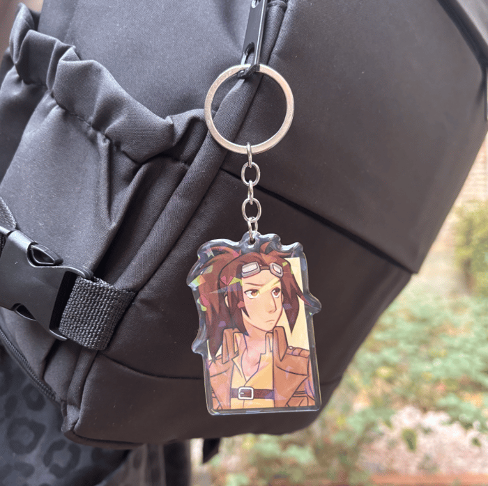 Hange | Holographic Keychain