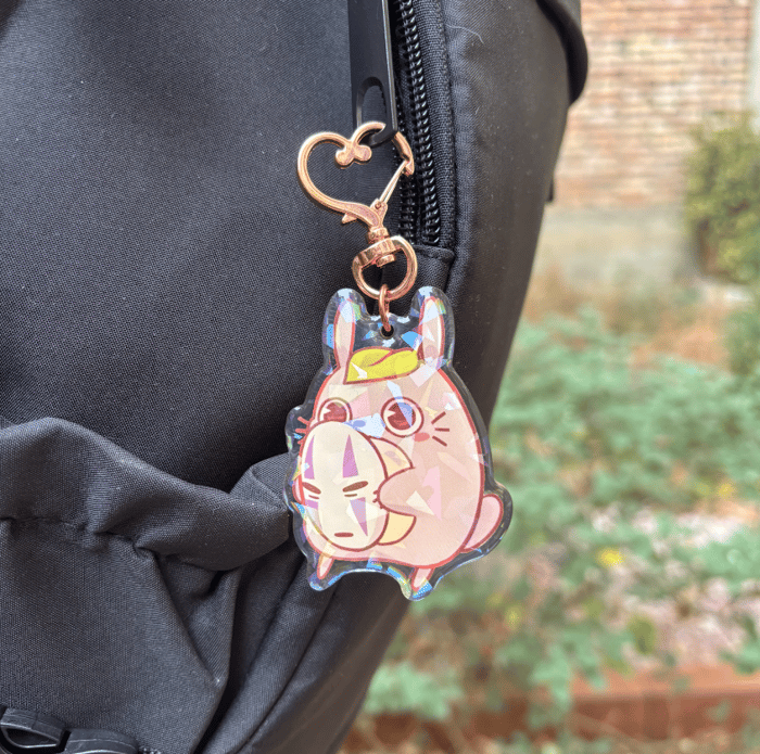 Totoro | Holographic Keychain