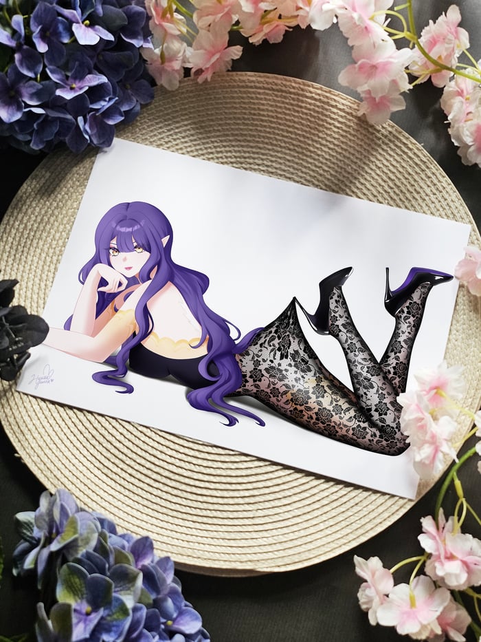 OC ❤ Hina - Tights Trend | Poster Print
