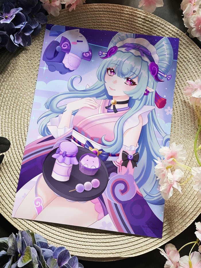 Genshin Impact ❤ Yumemizuki Mizuki | Poster Print