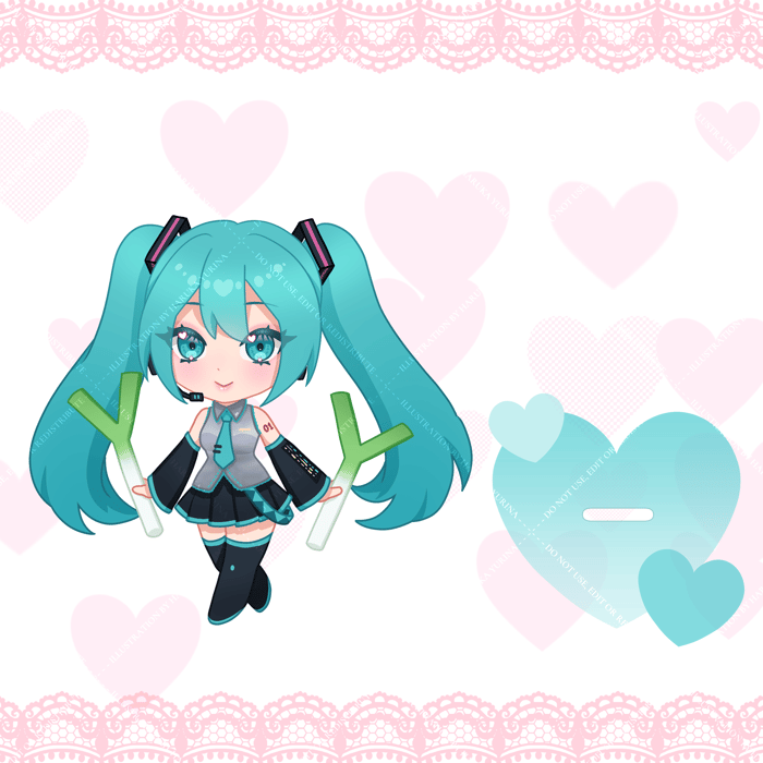 Hatsune Miku ❤ Classic Miku | Acrylic Standee
