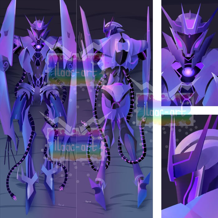 Soundwave Dakimakura Body Pillow Transformers Prime