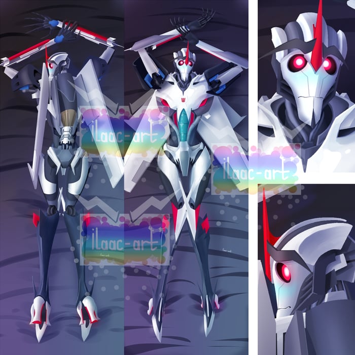 Starscream Dakimakura Body Pillow Transformers Prime