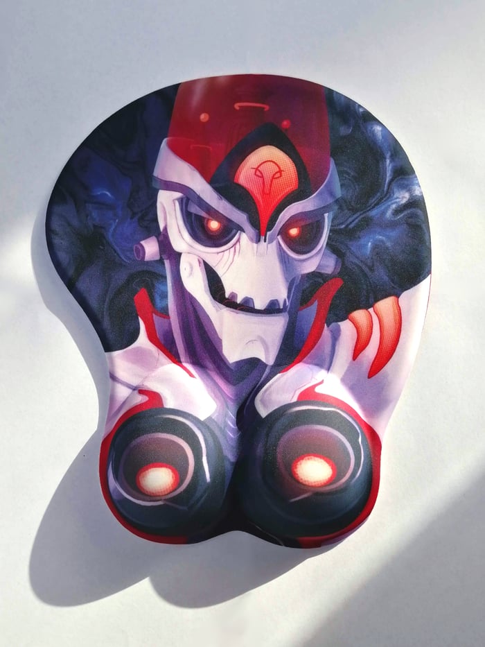 Emperor Nefarious 3D Mouse Pad With Wrist Support