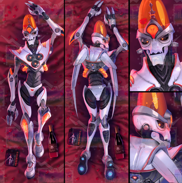 Emperor Nefarious Dakimakura Body Pillow Ratchet And Clank Rift Apart