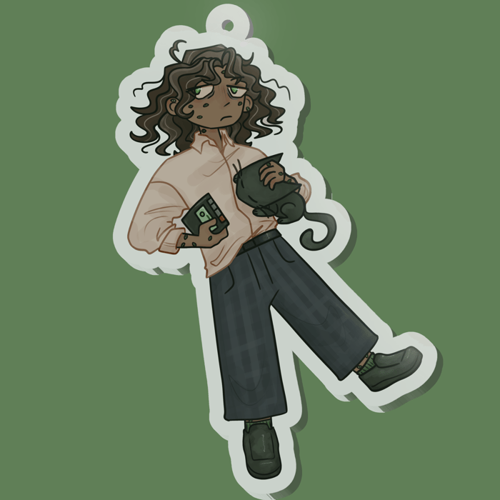 Jonathan Sims Keychain