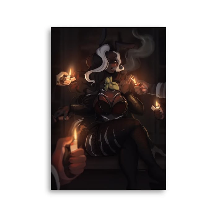 Smoke and Mirrors Pin Up A4 Print