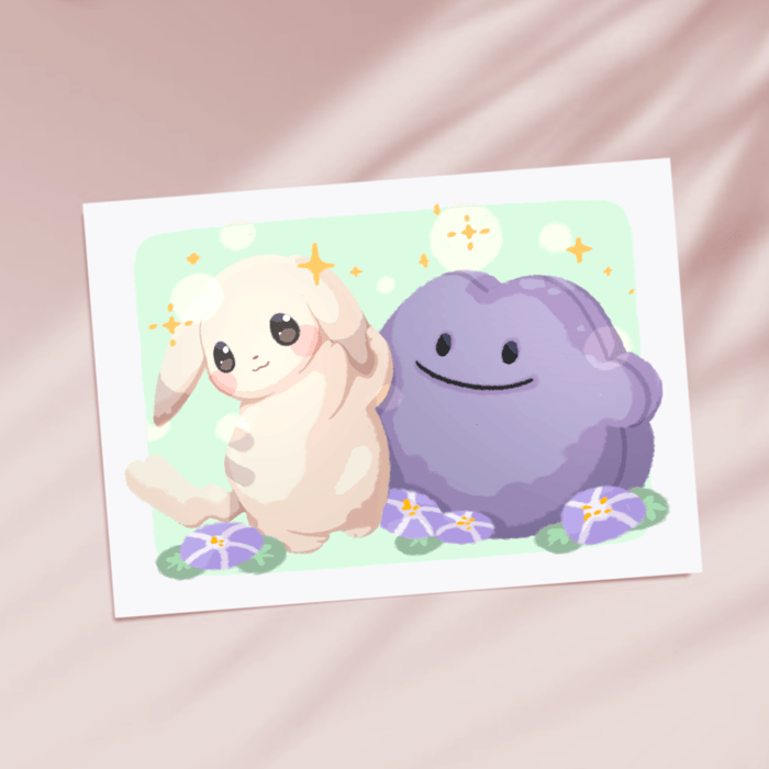 ditto & peaky print