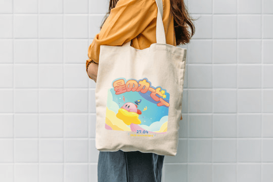 34th anniversary (2026) kirb tote bag