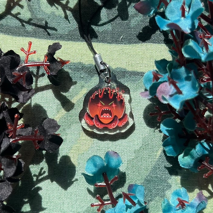 Angry Takoyaki Phonecharm