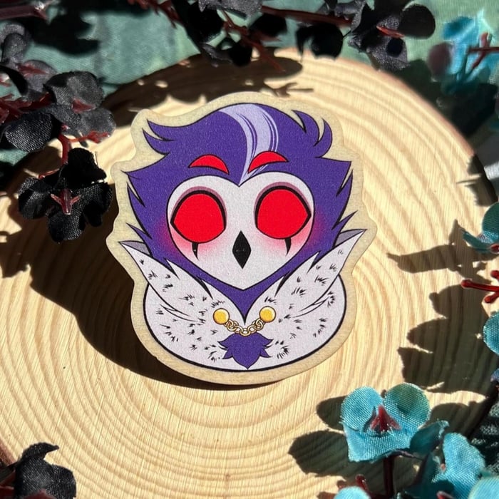 Stolas Daruma Pin