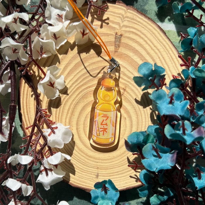 Banana Ramune Phonecharm