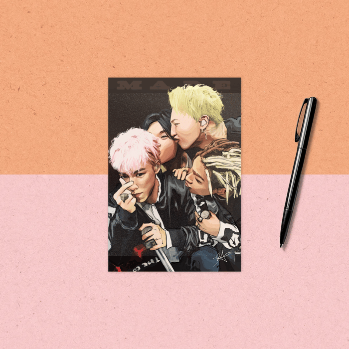 MADE Big Bang Art Print