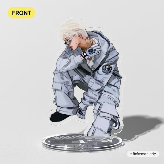 NASA Mingi Clear Acrylic Standee