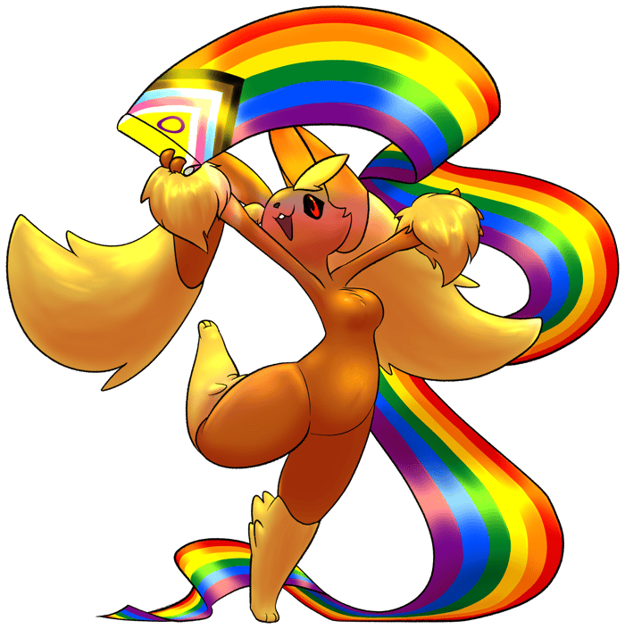 Lopunny Pride Standee (Med)