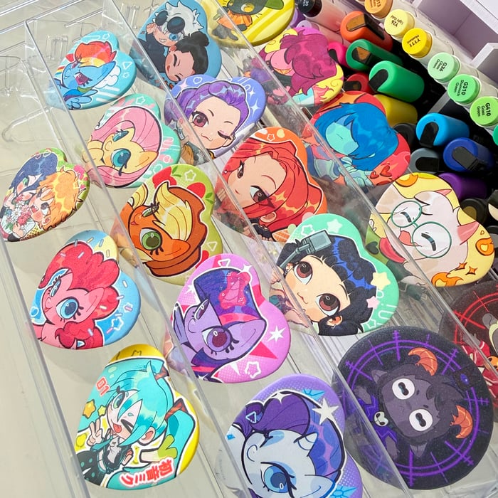 Button pins