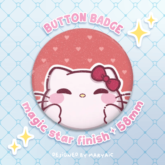 Hello Kitty ✧ Round Badge