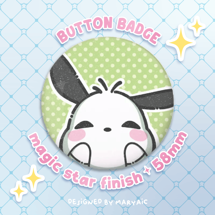 Pochacco ✧ Round Badge
