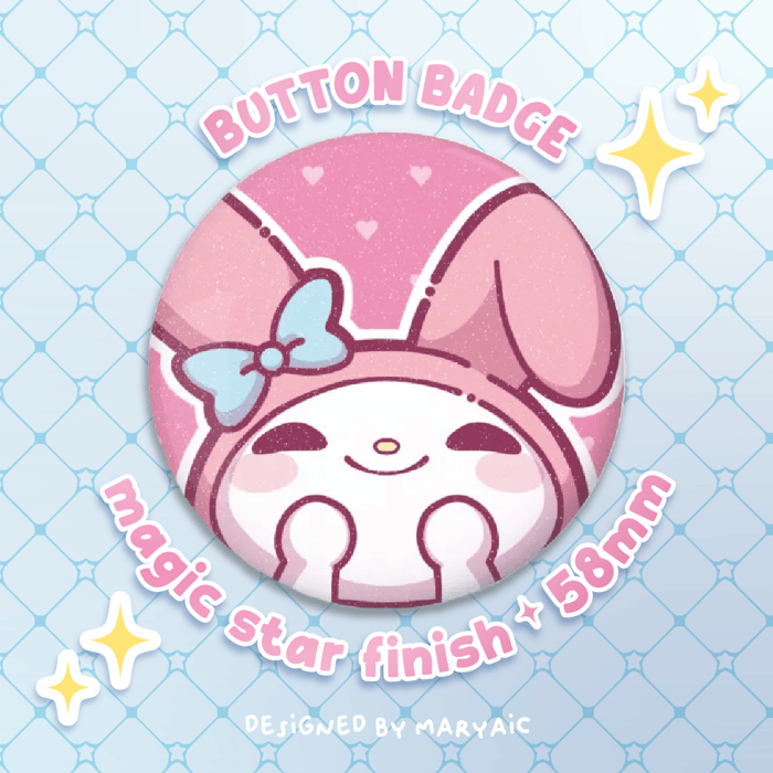 MyMelody ✧ Round Badge