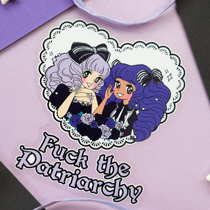 Fuck the Patriarchy (pastel goth)