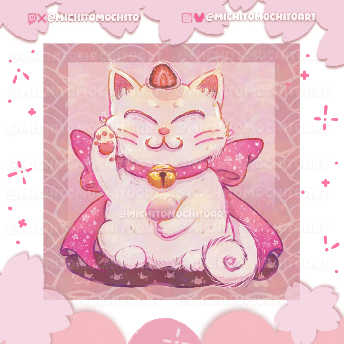 ✨🎀🌸Maneki-Neko Mochito 🌸🎀✨