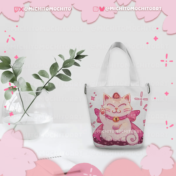 🌸✨Maneki-Neko Mochito - Bucket~Style Bag✨🌸(25,85€)*