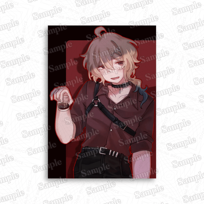 Tantei Red fit - Print