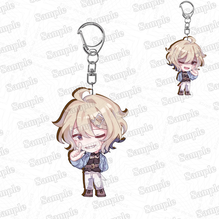 Tantei Double Sided Keychain