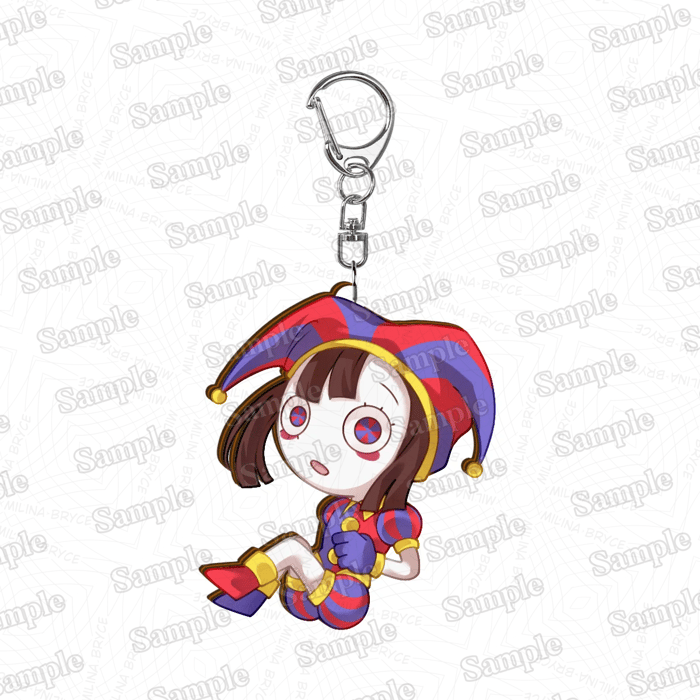 Pomni - The Amazing Digital Circus - Keychain