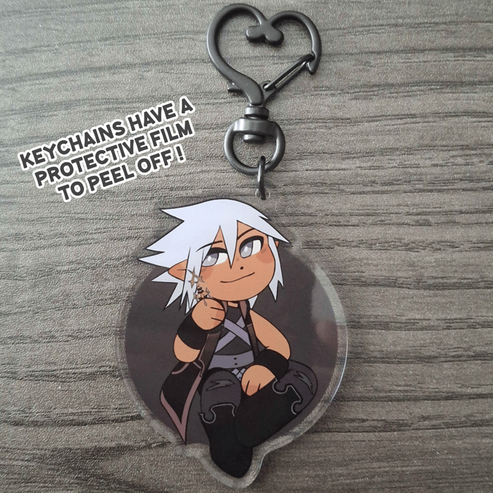In The Darkness - Acrylic Keychain