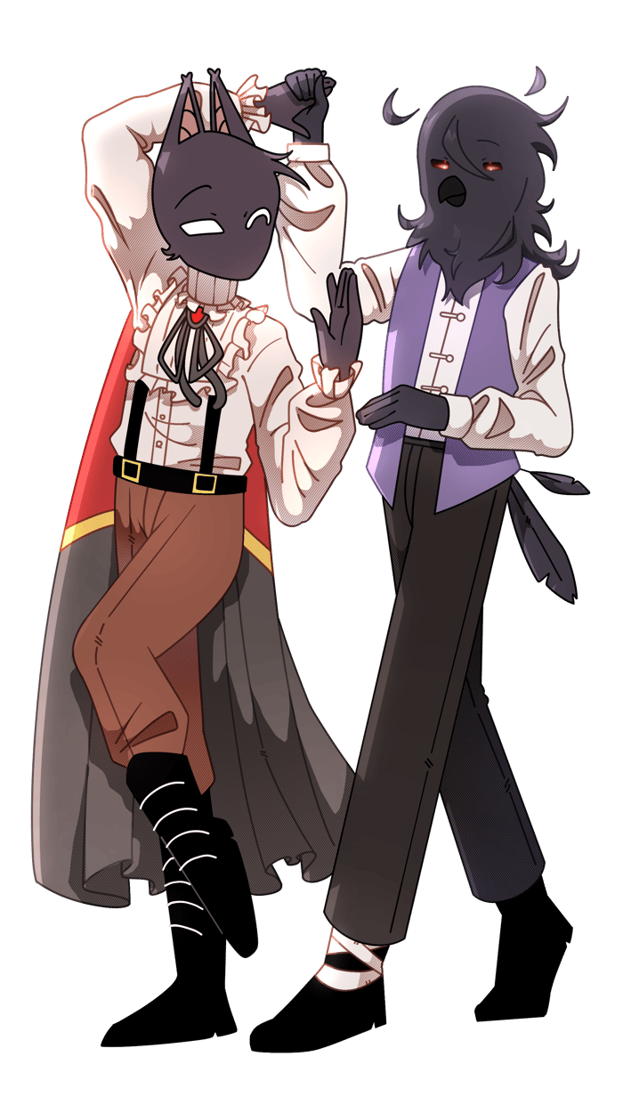 N4th & M3ntor dancing, or more... - standee