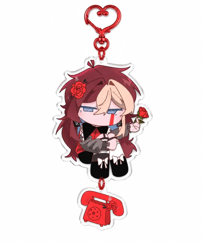 The Call of the Roses - Keychain Series