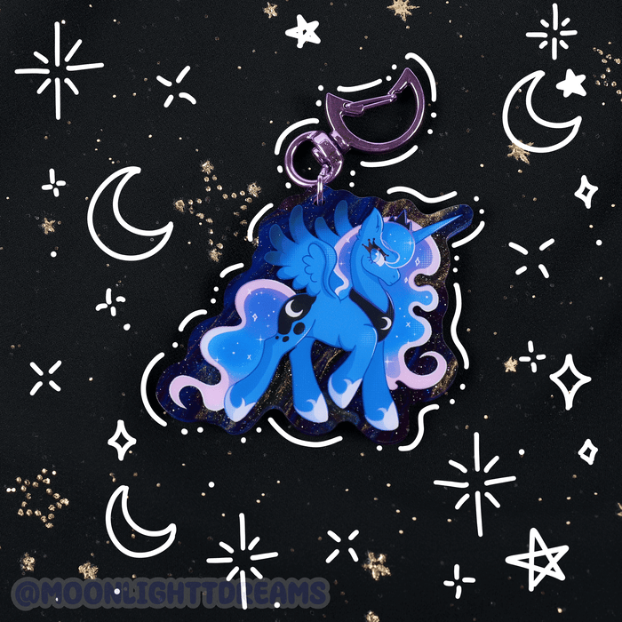 ☾ PRINCESS LUNA ACRYLIC KEYCHAIN ☾