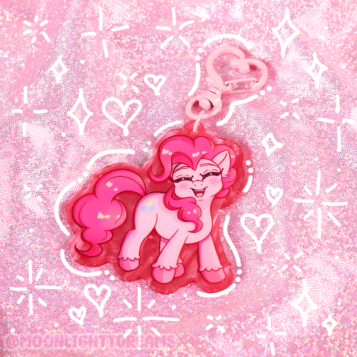 𝜗ৎPINKIE PIE PEARL ACRYLIC KEYCHAIN𝜗ৎ