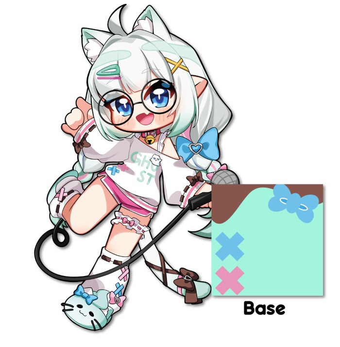 Mint Fantôme Standee (11CM)