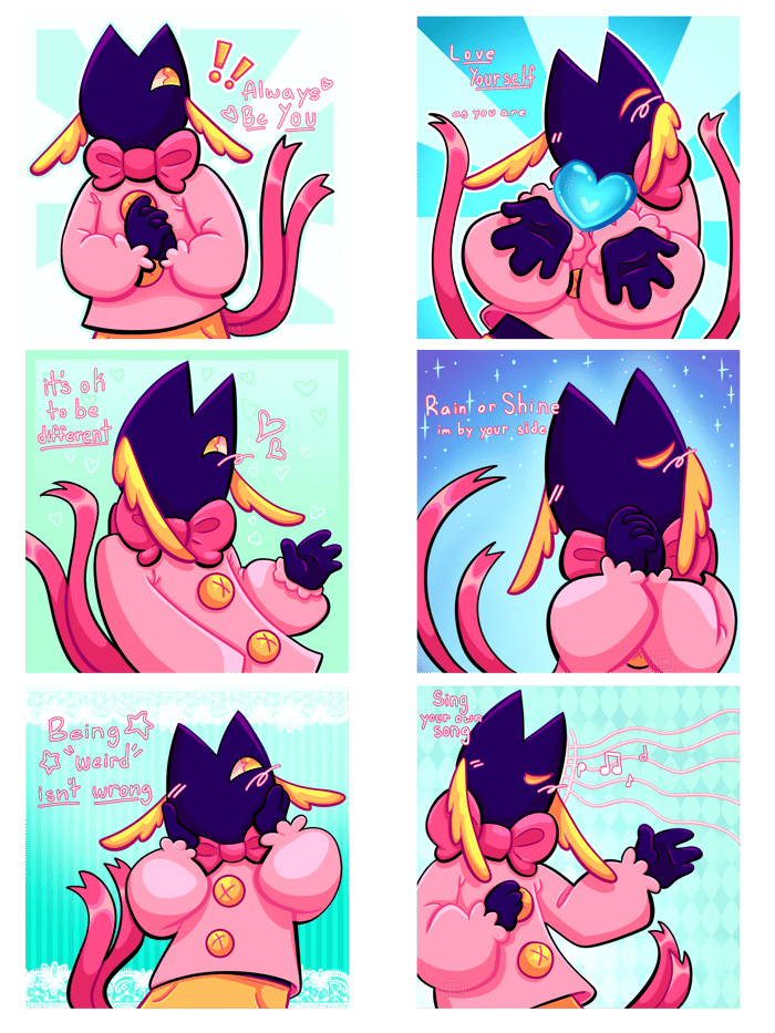 Bell Self Love Stickers FULL