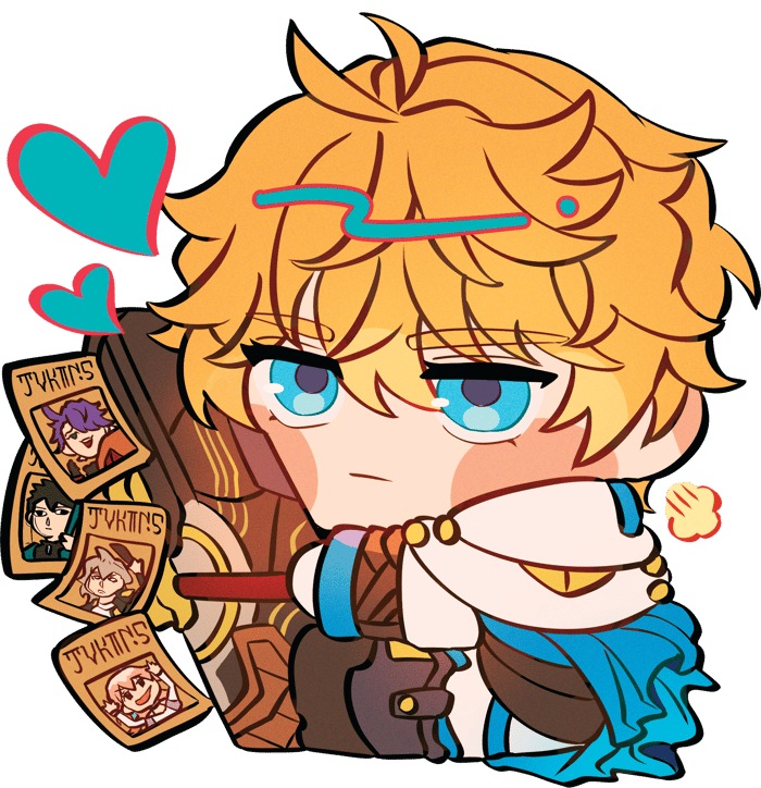 Gepard Glitter Acrylic Keychain