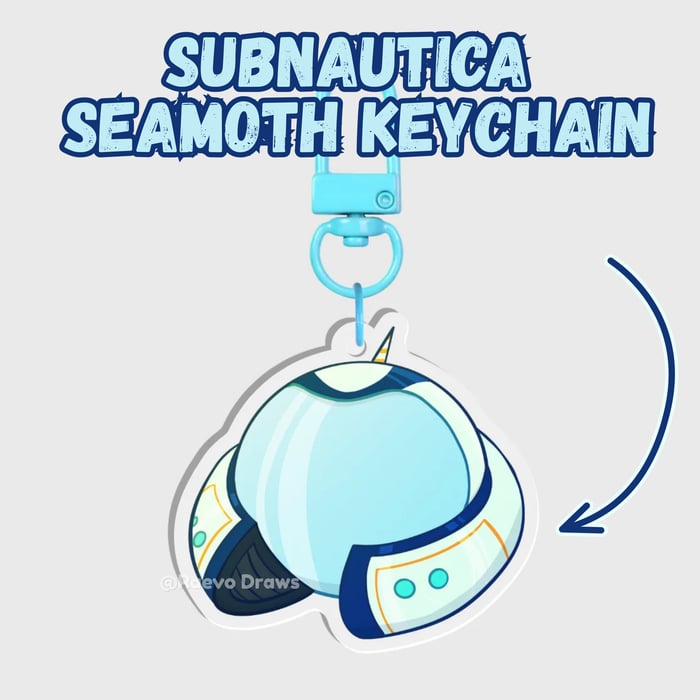 Subnautica: Seamoth Keychain