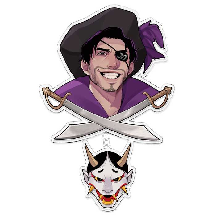 Pirate Maji - Acrylic Charms