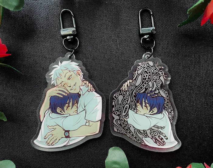 Yoshikaru Double Sided Acrylic Keychain