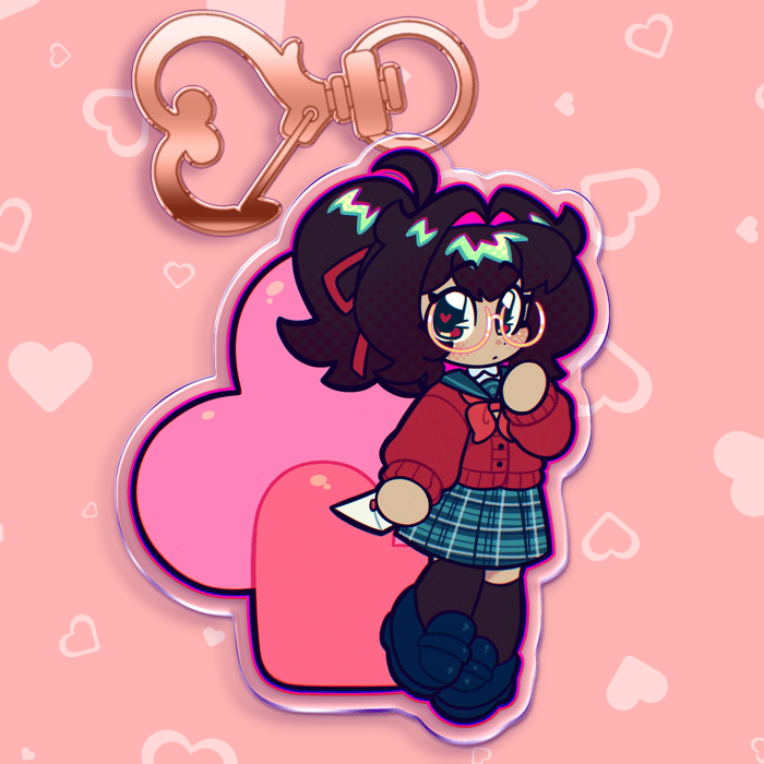 Aishi Rounding Acrylic Keychains