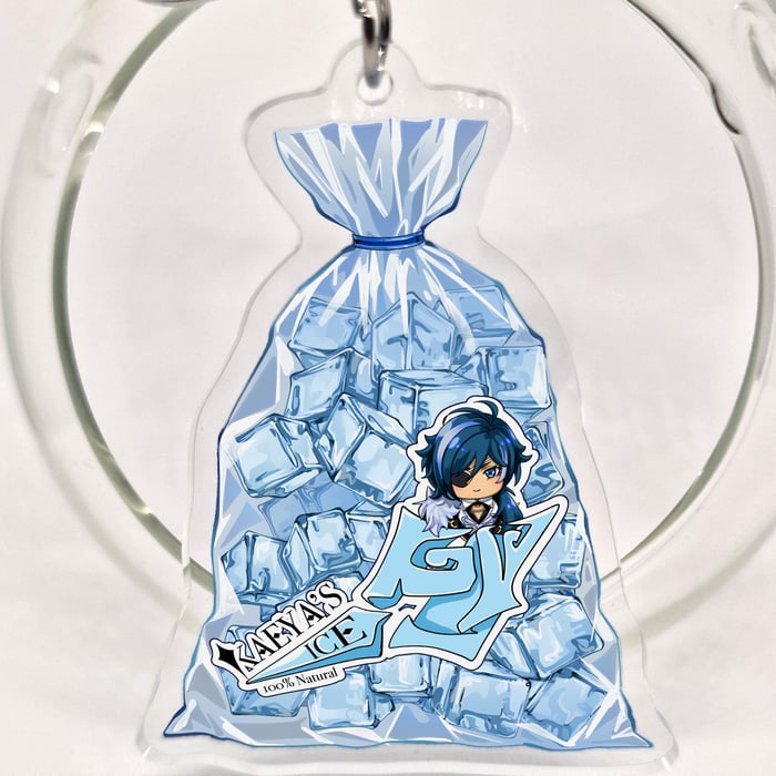 Genshin Impact | Kaeya | Kaeya's Ice Keychain