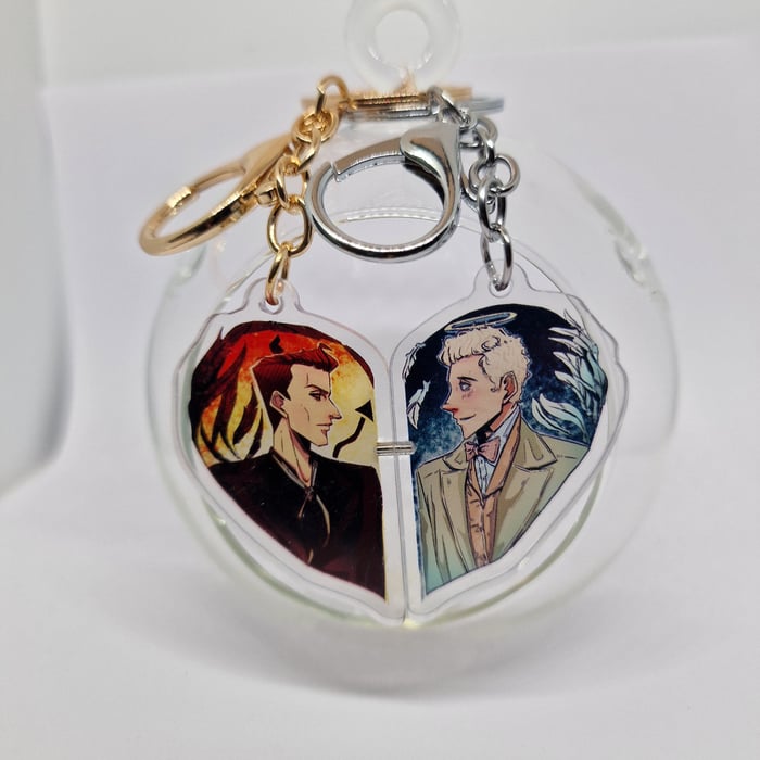 Good Omens | Magnetic Keychains