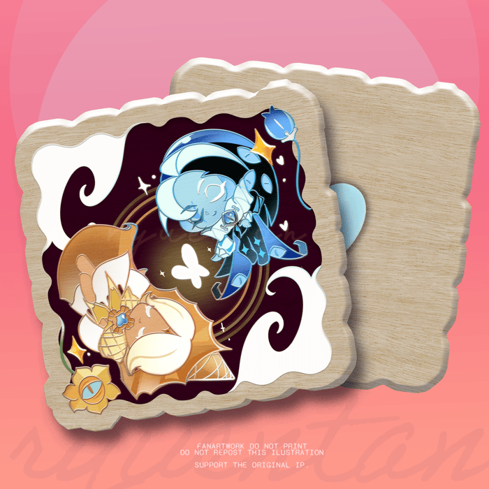 Shadow x Vainilla 3D Pin