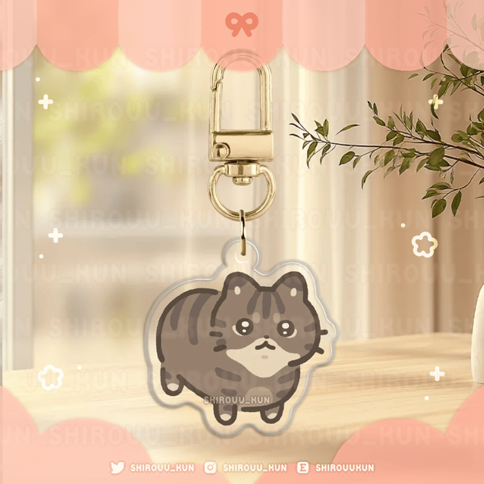 [h. oiia] more silly cat keychains