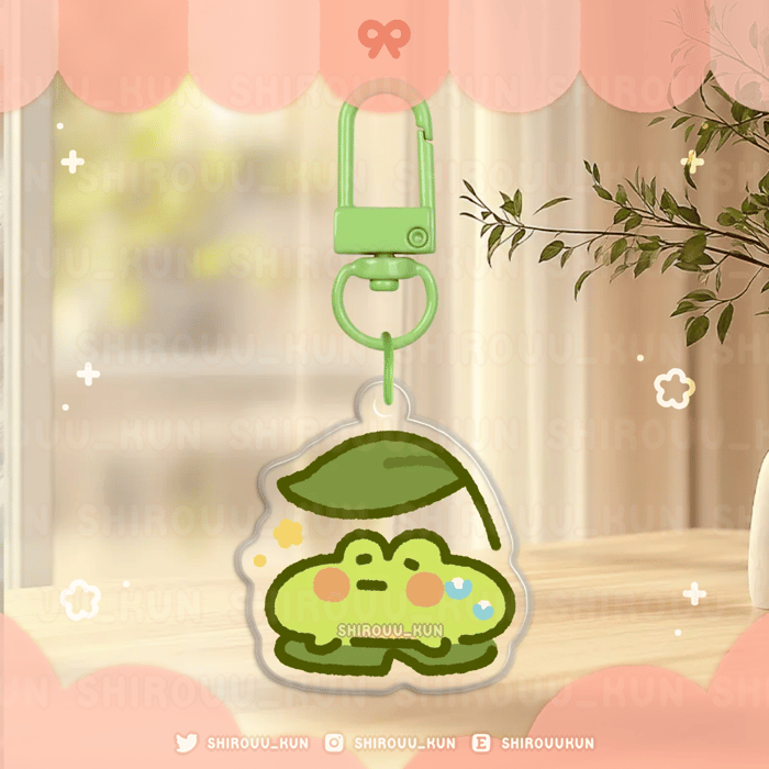 [j. kero froggie] silly summer keychains